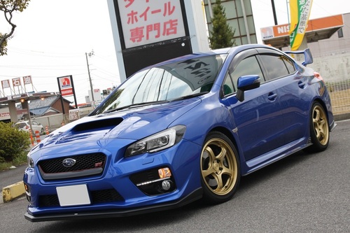 当時リスペクト！WRX STI にゴールドのホイールを探す。 | 鈴鹿店 | 店舗ブログ | タイヤ＆ホイールの専門店「クラフト」